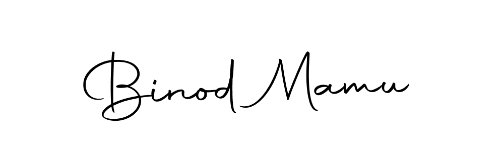 Make a beautiful signature design for name Binod Mamu. Use this online signature maker to create a handwritten signature for free. Binod Mamu signature style 10 images and pictures png