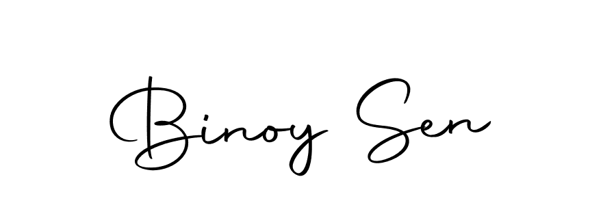 Make a beautiful signature design for name Binoy Sen. Use this online signature maker to create a handwritten signature for free. Binoy Sen signature style 10 images and pictures png