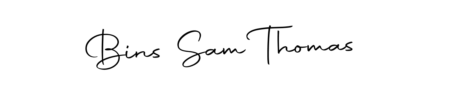 You can use this online signature creator to create a handwritten signature for the name Bins Sam Thomas. This is the best online autograph maker. Bins Sam Thomas signature style 10 images and pictures png