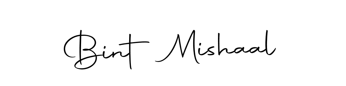 Make a beautiful signature design for name Bint Mishaal. Use this online signature maker to create a handwritten signature for free. Bint Mishaal signature style 10 images and pictures png