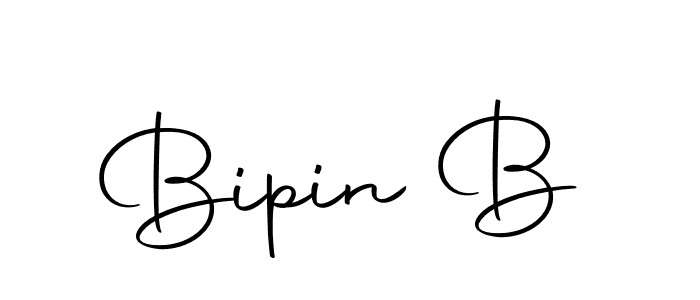 How to make Bipin B name signature. Use Autography-DOLnW style for creating short signs online. This is the latest handwritten sign. Bipin B signature style 10 images and pictures png