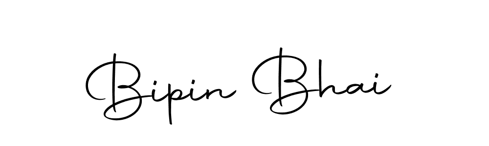 Design your own signature with our free online signature maker. With this signature software, you can create a handwritten (Autography-DOLnW) signature for name Bipin Bhai. Bipin Bhai signature style 10 images and pictures png