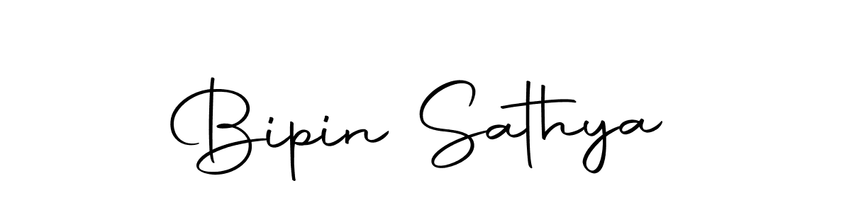 Use a signature maker to create a handwritten signature online. With this signature software, you can design (Autography-DOLnW) your own signature for name Bipin Sathya. Bipin Sathya signature style 10 images and pictures png