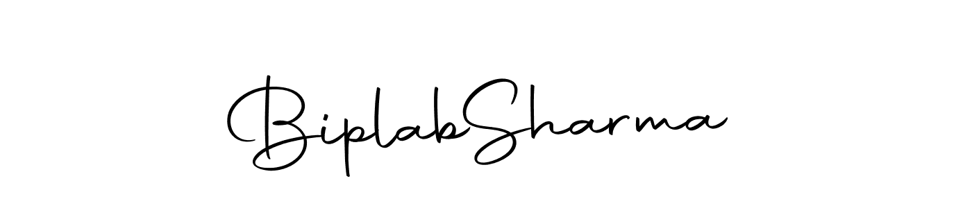 The best way (Autography-DOLnW) to make a short signature is to pick only two or three words in your name. The name Biplab  Sharma include a total of six letters. For converting this name. Biplab  Sharma signature style 10 images and pictures png