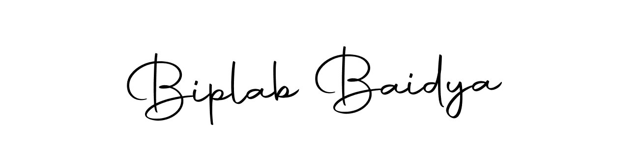 How to make Biplab Baidya signature? Autography-DOLnW is a professional autograph style. Create handwritten signature for Biplab Baidya name. Biplab Baidya signature style 10 images and pictures png