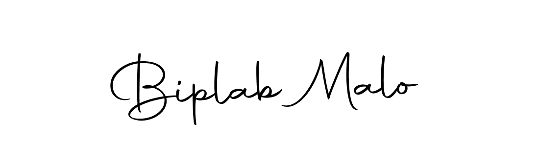 Create a beautiful signature design for name Biplab Malo. With this signature (Autography-DOLnW) fonts, you can make a handwritten signature for free. Biplab Malo signature style 10 images and pictures png