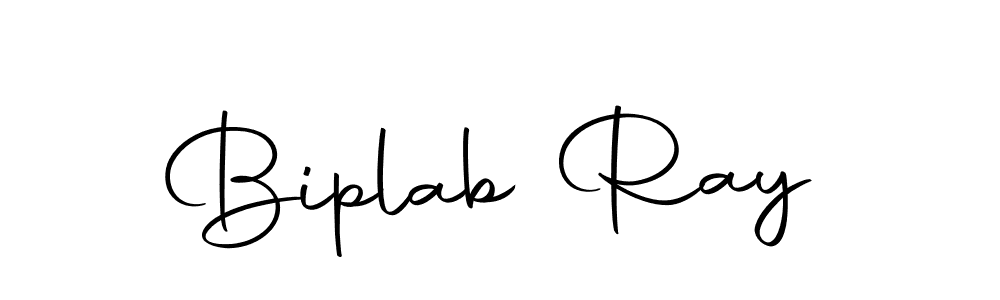 Use a signature maker to create a handwritten signature online. With this signature software, you can design (Autography-DOLnW) your own signature for name Biplab Ray. Biplab Ray signature style 10 images and pictures png