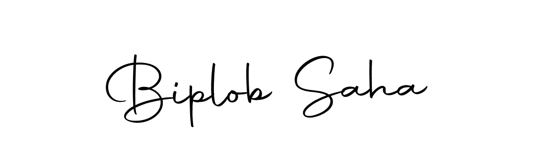 Make a beautiful signature design for name Biplob Saha. With this signature (Autography-DOLnW) style, you can create a handwritten signature for free. Biplob Saha signature style 10 images and pictures png