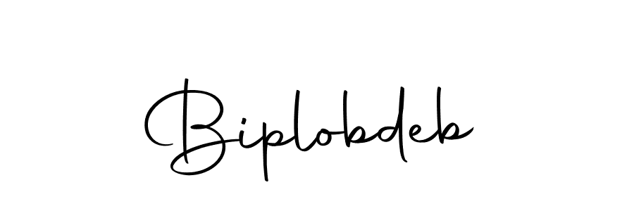 Use a signature maker to create a handwritten signature online. With this signature software, you can design (Autography-DOLnW) your own signature for name Biplobdeb. Biplobdeb signature style 10 images and pictures png