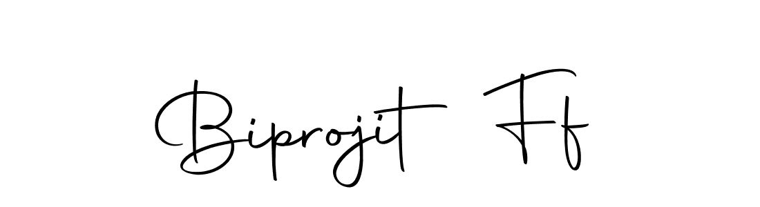 Create a beautiful signature design for name Biprojit Ff. With this signature (Autography-DOLnW) fonts, you can make a handwritten signature for free. Biprojit Ff signature style 10 images and pictures png