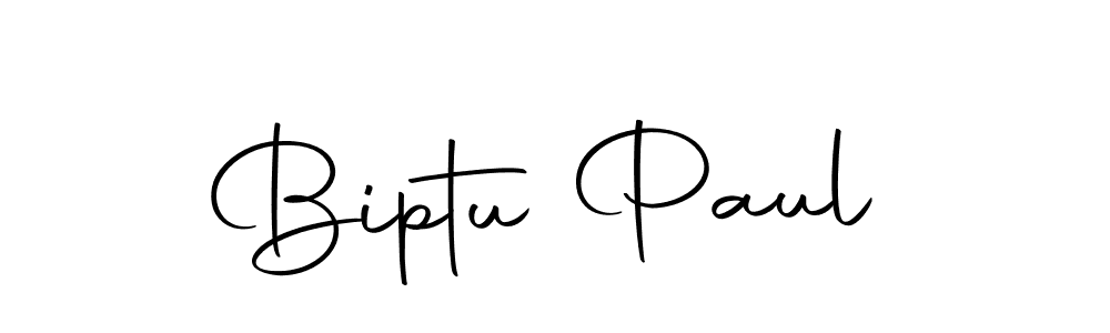 How to make Biptu Paul name signature. Use Autography-DOLnW style for creating short signs online. This is the latest handwritten sign. Biptu Paul signature style 10 images and pictures png