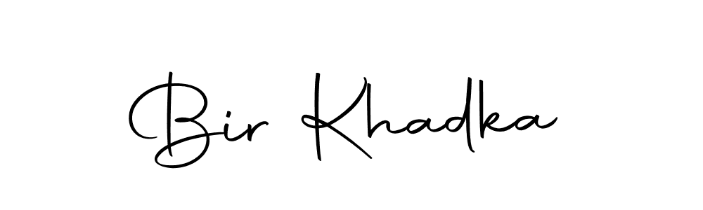 How to make Bir Khadka name signature. Use Autography-DOLnW style for creating short signs online. This is the latest handwritten sign. Bir Khadka signature style 10 images and pictures png