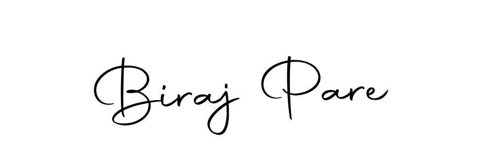 Create a beautiful signature design for name Biraj Pare. With this signature (Autography-DOLnW) fonts, you can make a handwritten signature for free. Biraj Pare signature style 10 images and pictures png