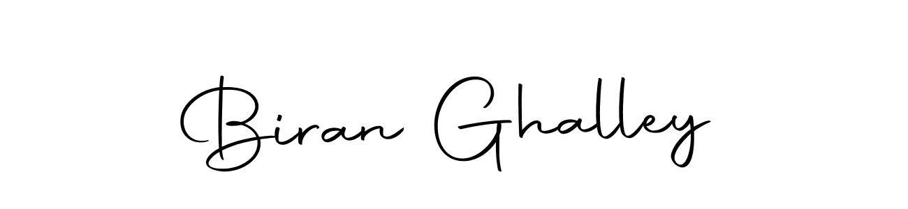 Make a beautiful signature design for name Biran Ghalley. With this signature (Autography-DOLnW) style, you can create a handwritten signature for free. Biran Ghalley signature style 10 images and pictures png