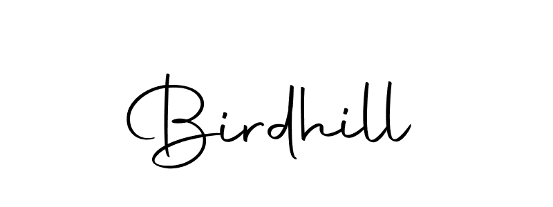 The best way (Autography-DOLnW) to make a short signature is to pick only two or three words in your name. The name Birdhill include a total of six letters. For converting this name. Birdhill signature style 10 images and pictures png