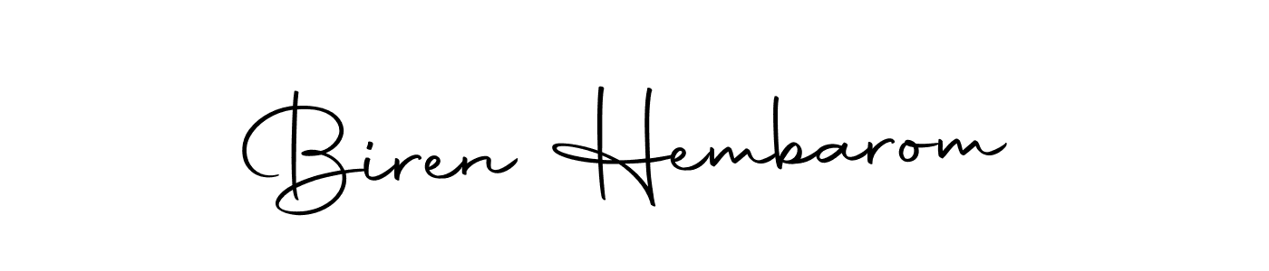 Once you've used our free online signature maker to create your best signature Autography-DOLnW style, it's time to enjoy all of the benefits that Biren Hembarom name signing documents. Biren Hembarom signature style 10 images and pictures png