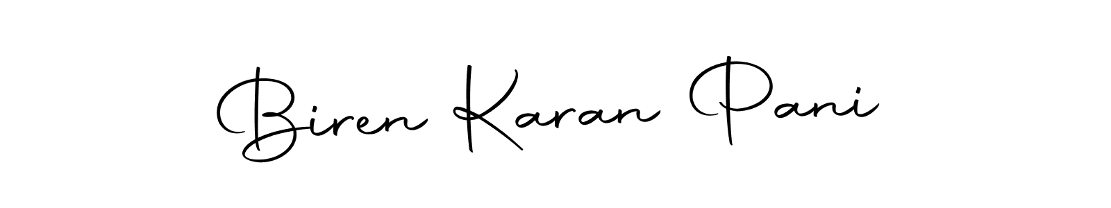 You should practise on your own different ways (Autography-DOLnW) to write your name (Biren Karan Pani) in signature. don't let someone else do it for you. Biren Karan Pani signature style 10 images and pictures png