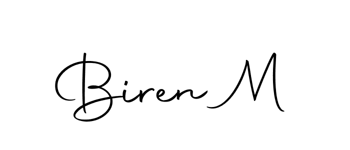 This is the best signature style for the Biren M name. Also you like these signature font (Autography-DOLnW). Mix name signature. Biren M signature style 10 images and pictures png