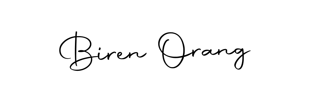 Design your own signature with our free online signature maker. With this signature software, you can create a handwritten (Autography-DOLnW) signature for name Biren Orang. Biren Orang signature style 10 images and pictures png