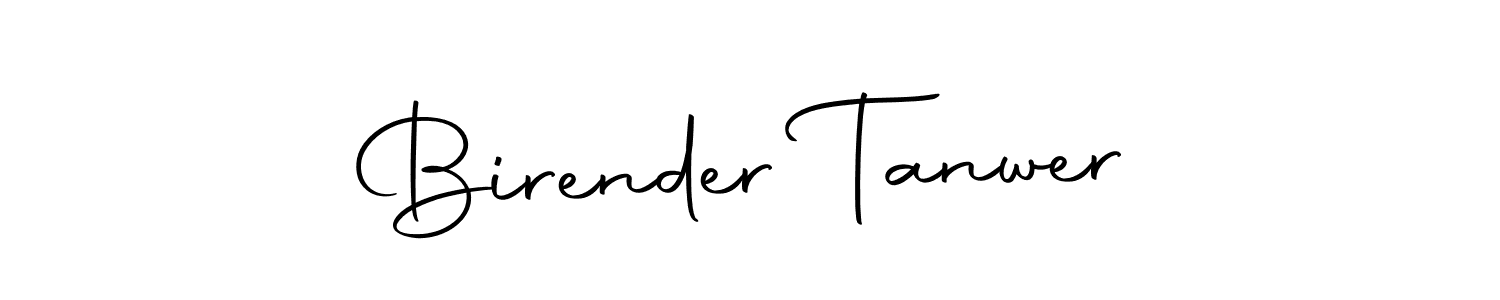 Once you've used our free online signature maker to create your best signature Autography-DOLnW style, it's time to enjoy all of the benefits that Birender Tanwer name signing documents. Birender Tanwer signature style 10 images and pictures png