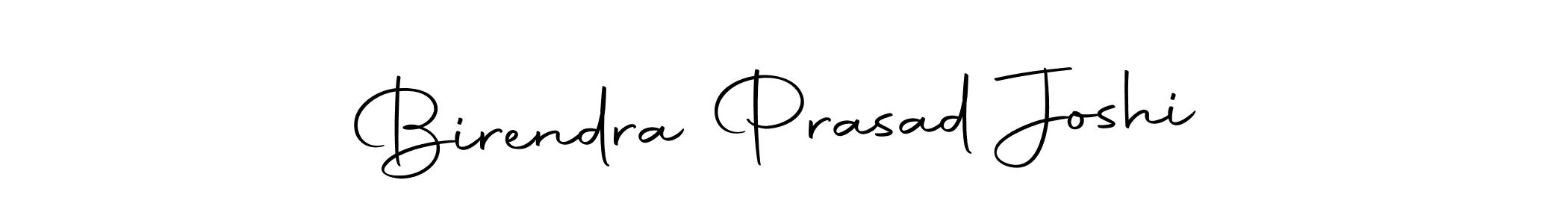 Make a beautiful signature design for name Birendra Prasad Joshi. With this signature (Autography-DOLnW) style, you can create a handwritten signature for free. Birendra Prasad Joshi signature style 10 images and pictures png