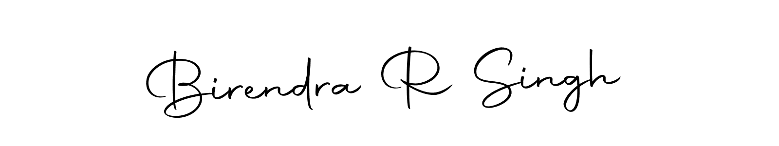 Birendra R Singh stylish signature style. Best Handwritten Sign (Autography-DOLnW) for my name. Handwritten Signature Collection Ideas for my name Birendra R Singh. Birendra R Singh signature style 10 images and pictures png