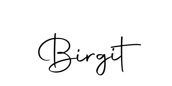 How to make Birgit name signature. Use Autography-DOLnW style for creating short signs online. This is the latest handwritten sign. Birgit signature style 10 images and pictures png