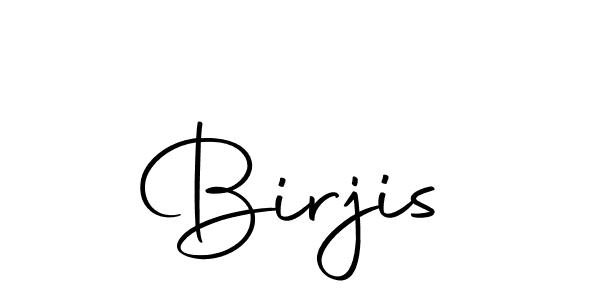 Use a signature maker to create a handwritten signature online. With this signature software, you can design (Autography-DOLnW) your own signature for name Birjis. Birjis signature style 10 images and pictures png