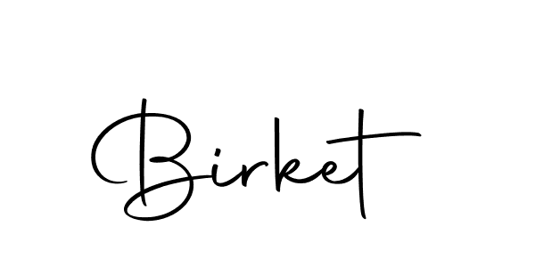 Design your own signature with our free online signature maker. With this signature software, you can create a handwritten (Autography-DOLnW) signature for name Birket. Birket signature style 10 images and pictures png