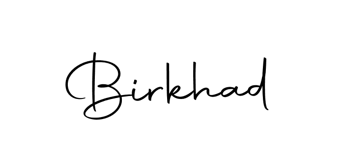 Make a beautiful signature design for name Birkhad. With this signature (Autography-DOLnW) style, you can create a handwritten signature for free. Birkhad signature style 10 images and pictures png