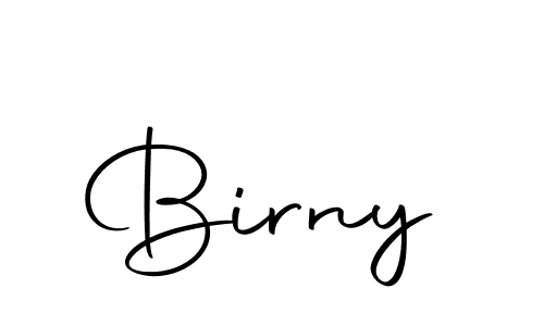 The best way (Autography-DOLnW) to make a short signature is to pick only two or three words in your name. The name Birny include a total of six letters. For converting this name. Birny signature style 10 images and pictures png