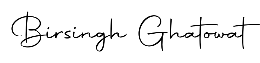 An effortless, minimalist signature concept for Birsingh Ghatowat using Autography-DOLnW design. Clean lines that look great on any document. Birsingh Ghatowat signature style 10 images and pictures png