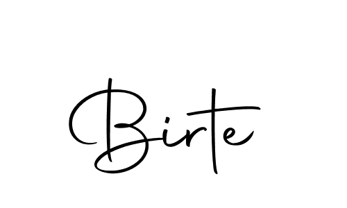 Create a beautiful signature design for name Birte. With this signature (Autography-DOLnW) fonts, you can make a handwritten signature for free. Birte signature style 10 images and pictures png