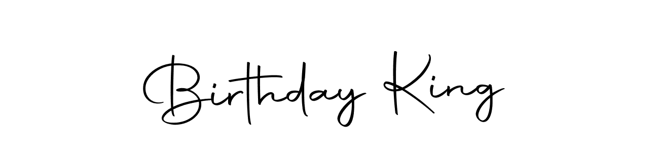 How to make Birthday King signature? Autography-DOLnW is a professional autograph style. Create handwritten signature for Birthday King name. Birthday King signature style 10 images and pictures png