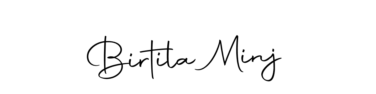 Use a signature maker to create a handwritten signature online. With this signature software, you can design (Autography-DOLnW) your own signature for name Birtila Minj. Birtila Minj signature style 10 images and pictures png