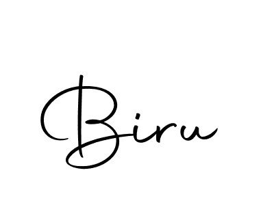 How to make Biru signature? Autography-DOLnW is a professional autograph style. Create handwritten signature for Biru name. Biru signature style 10 images and pictures png