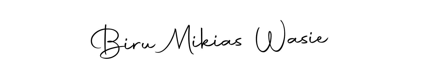 It looks lik you need a new signature style for name Biru Mikias Wasie. Design unique handwritten (Autography-DOLnW) signature with our free signature maker in just a few clicks. Biru Mikias Wasie signature style 10 images and pictures png