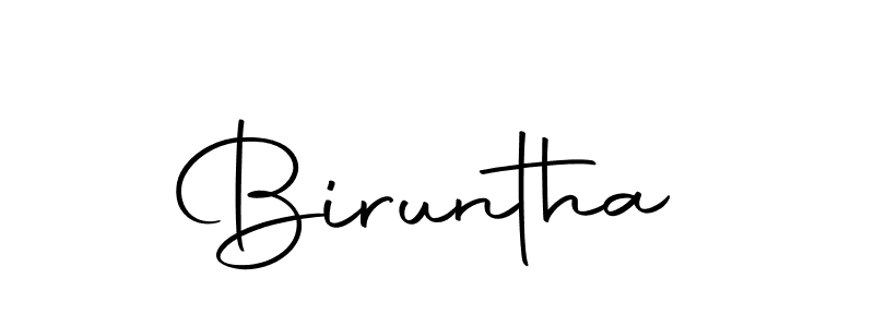 Here are the top 10 professional signature styles for the name Biruntha. These are the best autograph styles you can use for your name. Biruntha signature style 10 images and pictures png