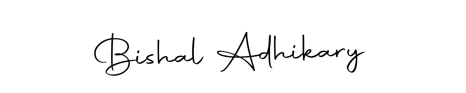 Also we have Bishal Adhikary name is the best signature style. Create professional handwritten signature collection using Autography-DOLnW autograph style. Bishal Adhikary signature style 10 images and pictures png