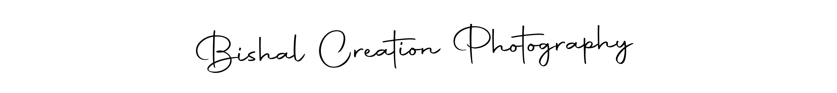 You should practise on your own different ways (Autography-DOLnW) to write your name (Bishal Creation Photography) in signature. don't let someone else do it for you. Bishal Creation Photography signature style 10 images and pictures png