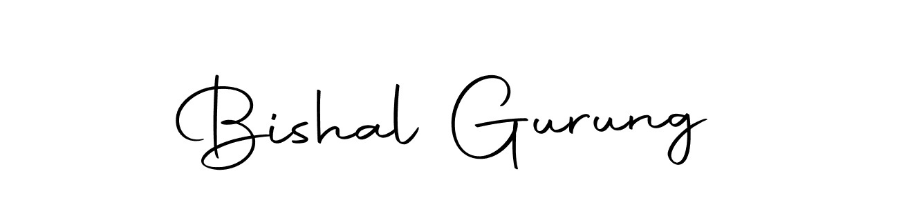 How to make Bishal Gurung signature? Autography-DOLnW is a professional autograph style. Create handwritten signature for Bishal Gurung name. Bishal Gurung signature style 10 images and pictures png