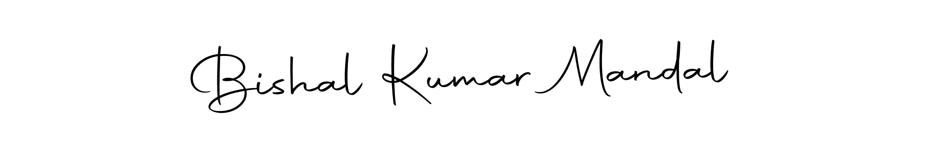 How to make Bishal Kumar Mandal signature? Autography-DOLnW is a professional autograph style. Create handwritten signature for Bishal Kumar Mandal name. Bishal Kumar Mandal signature style 10 images and pictures png
