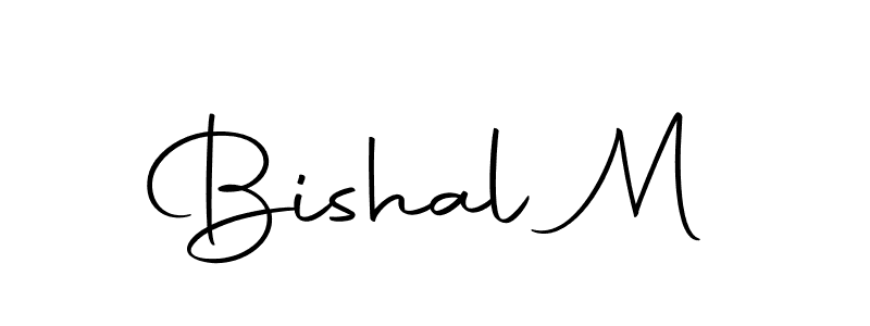 Here are the top 10 professional signature styles for the name Bishal M. These are the best autograph styles you can use for your name. Bishal M signature style 10 images and pictures png