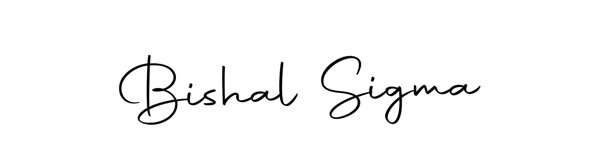 You should practise on your own different ways (Autography-DOLnW) to write your name (Bishal Sigma) in signature. don't let someone else do it for you. Bishal Sigma signature style 10 images and pictures png