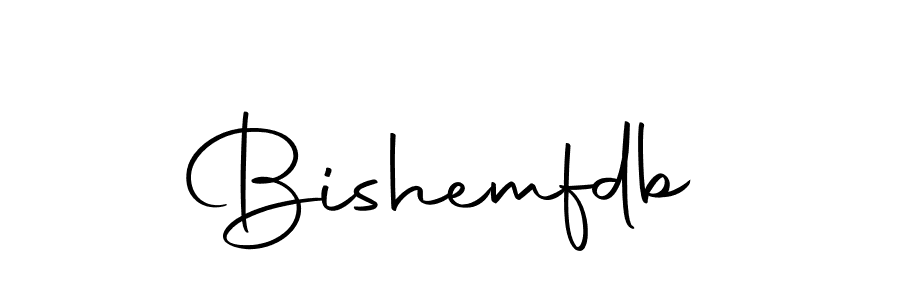 Use a signature maker to create a handwritten signature online. With this signature software, you can design (Autography-DOLnW) your own signature for name Bishemfdb. Bishemfdb signature style 10 images and pictures png