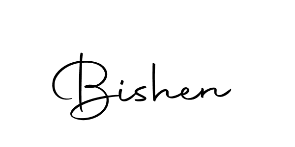 How to make Bishen name signature. Use Autography-DOLnW style for creating short signs online. This is the latest handwritten sign. Bishen signature style 10 images and pictures png