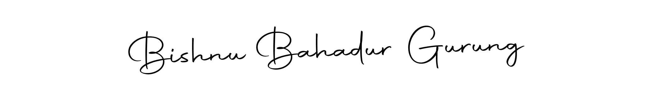 Here are the top 10 professional signature styles for the name Bishnu Bahadur Gurung. These are the best autograph styles you can use for your name. Bishnu Bahadur Gurung signature style 10 images and pictures png