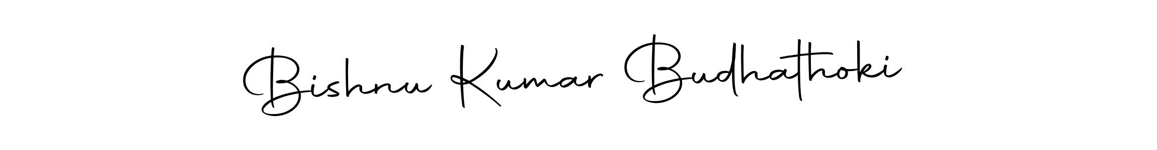 This is the best signature style for the Bishnu Kumar Budhathoki name. Also you like these signature font (Autography-DOLnW). Mix name signature. Bishnu Kumar Budhathoki signature style 10 images and pictures png