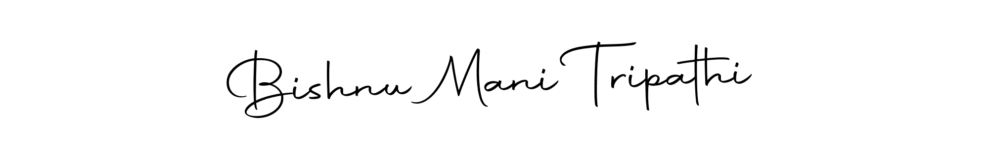 Make a beautiful signature design for name Bishnu Mani Tripathi. With this signature (Autography-DOLnW) style, you can create a handwritten signature for free. Bishnu Mani Tripathi signature style 10 images and pictures png