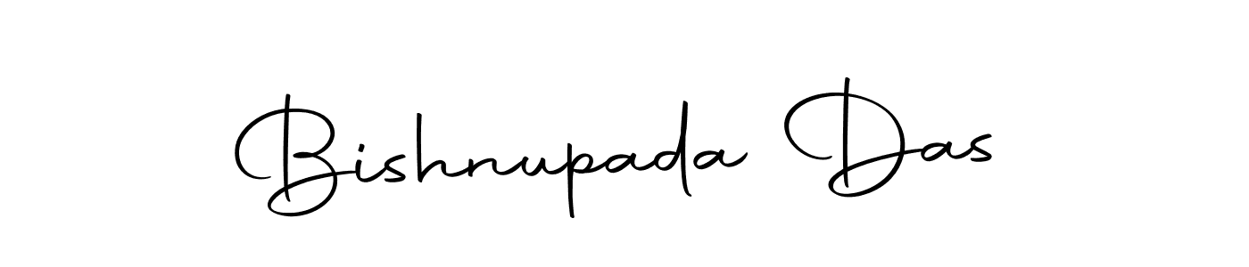 The best way (Autography-DOLnW) to make a short signature is to pick only two or three words in your name. The name Bishnupada Das include a total of six letters. For converting this name. Bishnupada Das signature style 10 images and pictures png